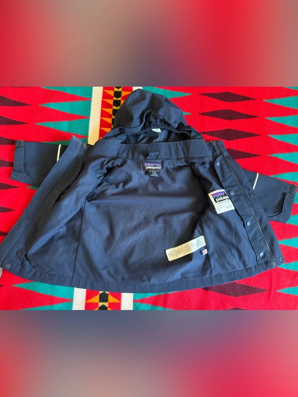 Patagonia Kids' Navy Hooded Jacket